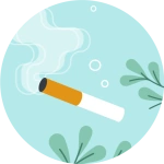 zone fumeur
